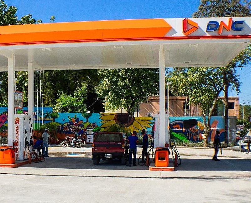 Station-service DNC et ses installations